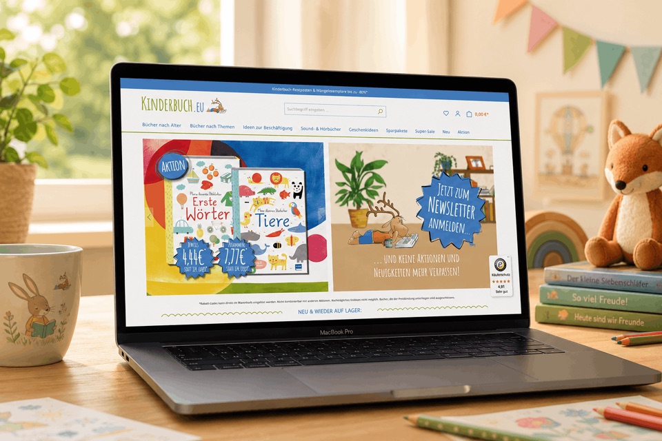 Shopware Projekt Kinderbuch.de Relaunch  von der Shopware Agentur enno.dev – E-commerce Lösungen