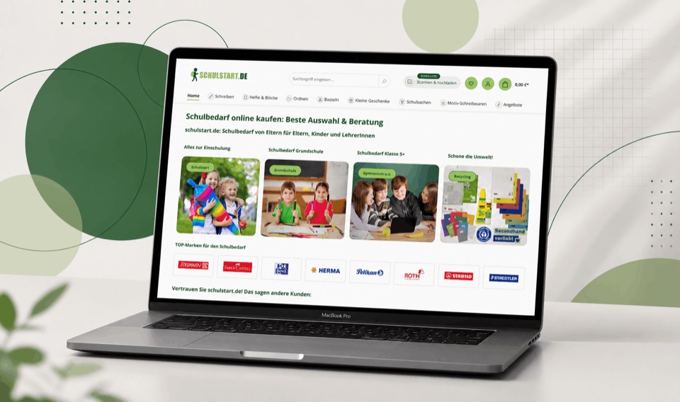 Shopware Projekt Schulstart.de von der Shopware Agentur enno.dev – E-commerce Lösungen